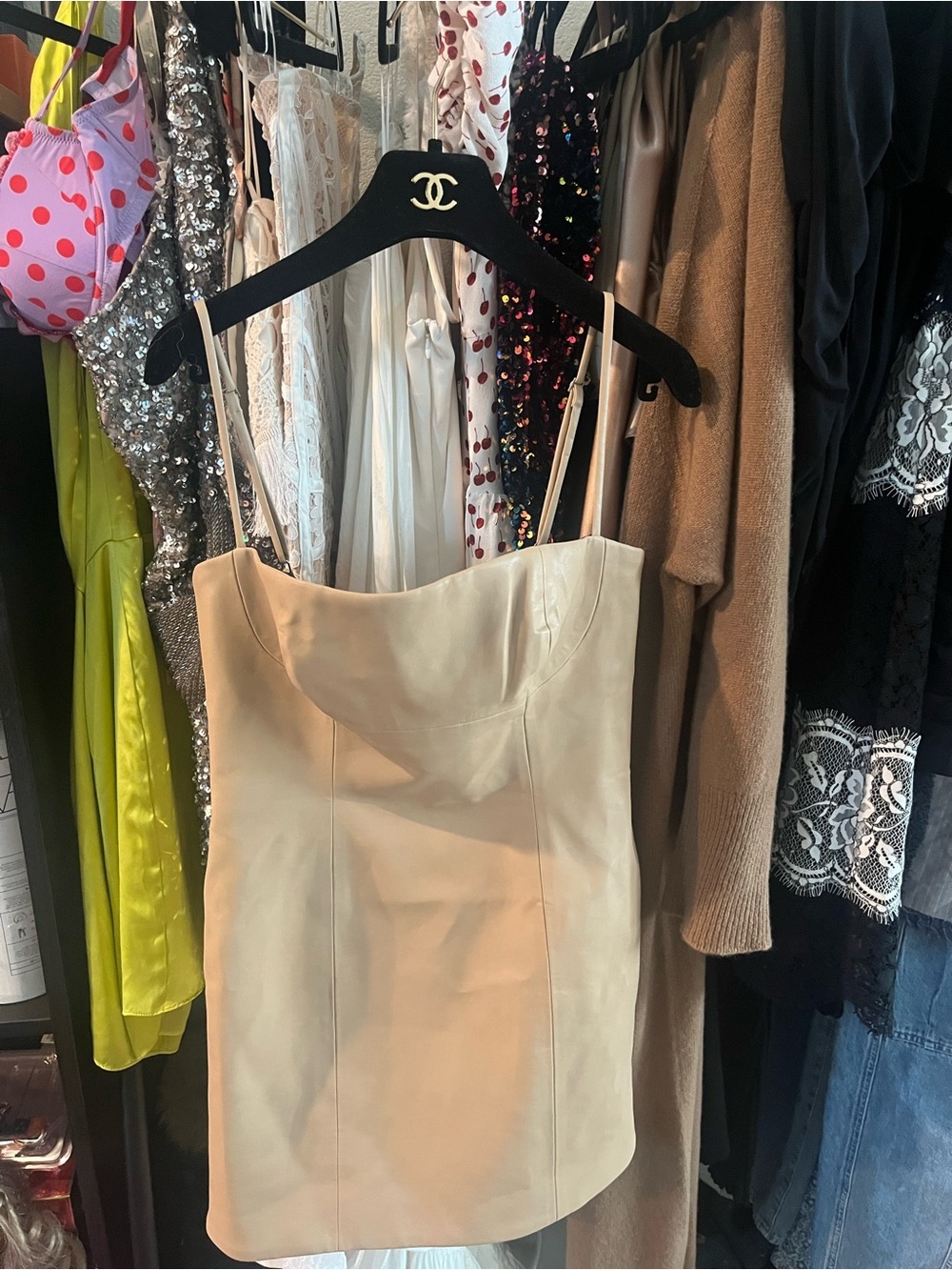 Beige  Mini Dress size Small💋💋